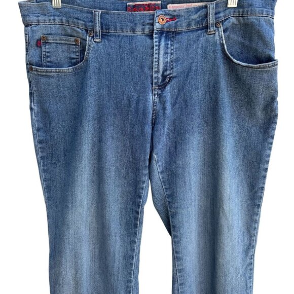 Z. Cavaricci Vintage Dumpster Girl Low Rise Blue Womens Bootcut Denim Jeans 13 - Picture 9 of 10